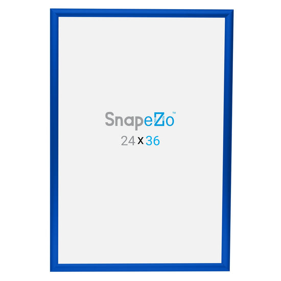 SnapeZo® 60.96 x 91.44 cm Blue Snap Frame - 25MM Profile