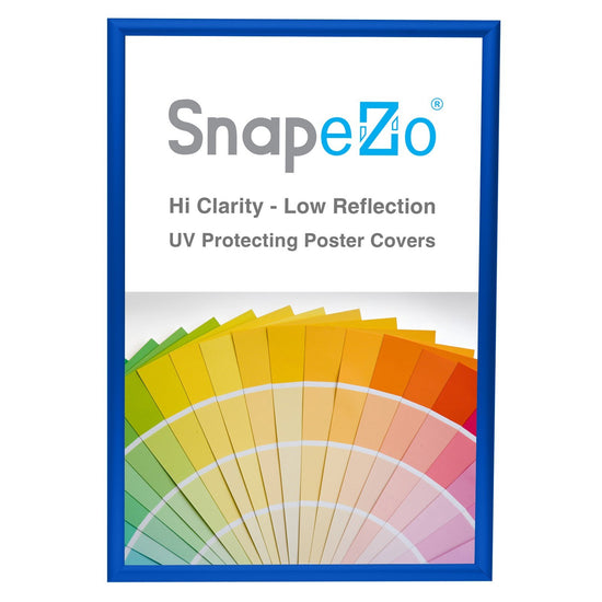 SnapeZo® 60.96 x 91.44 cm Blue Snap Frame - 25MM Profile