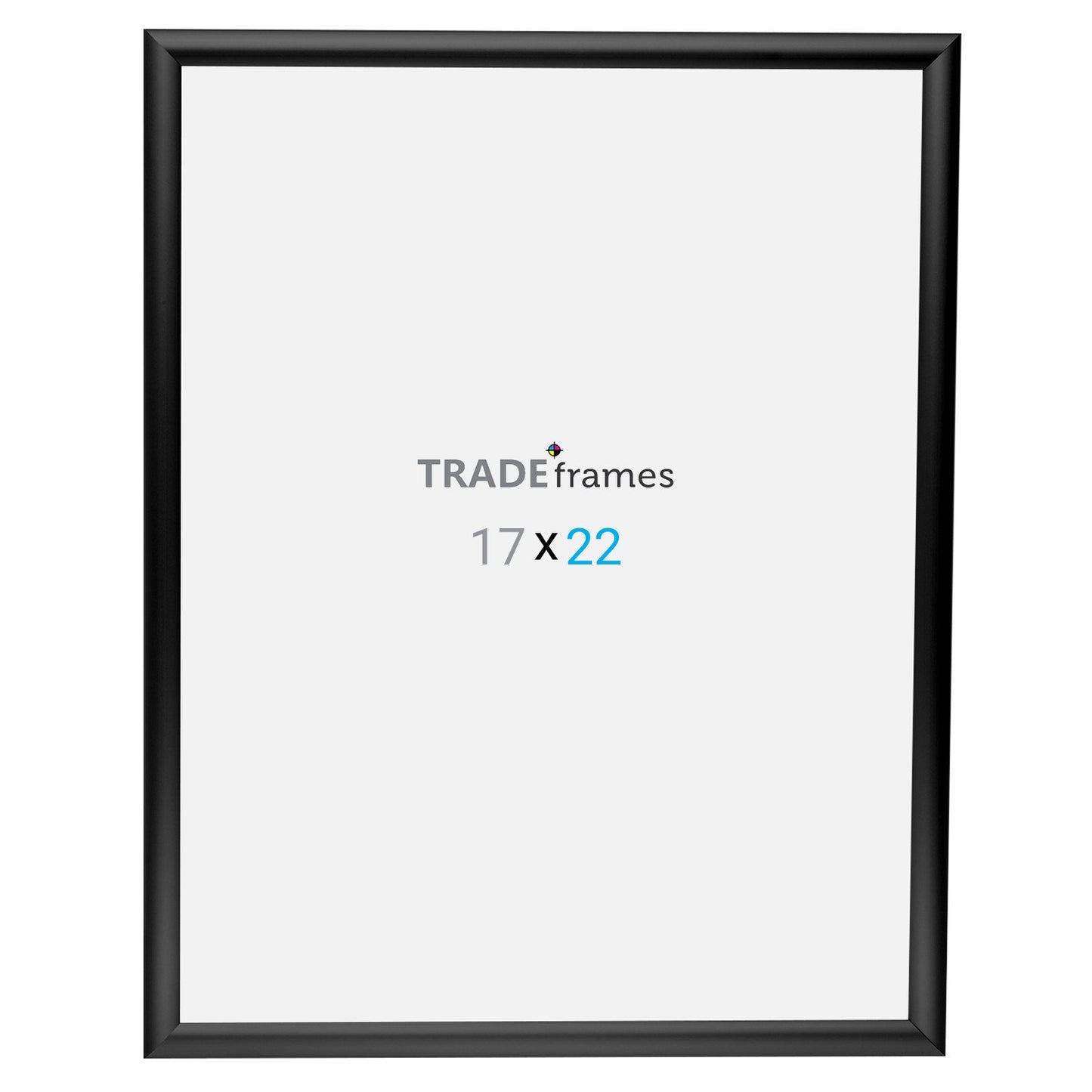 43.18 x 55.88 cm Black Snap Frame - 25MM Profile