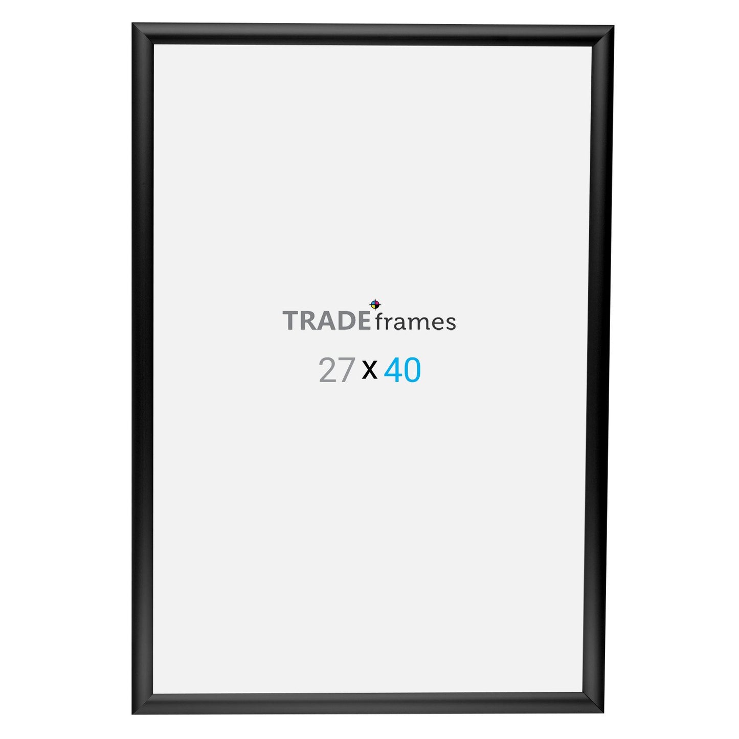 68.58 x 101.60 cm Black Snap Frame - 25MM