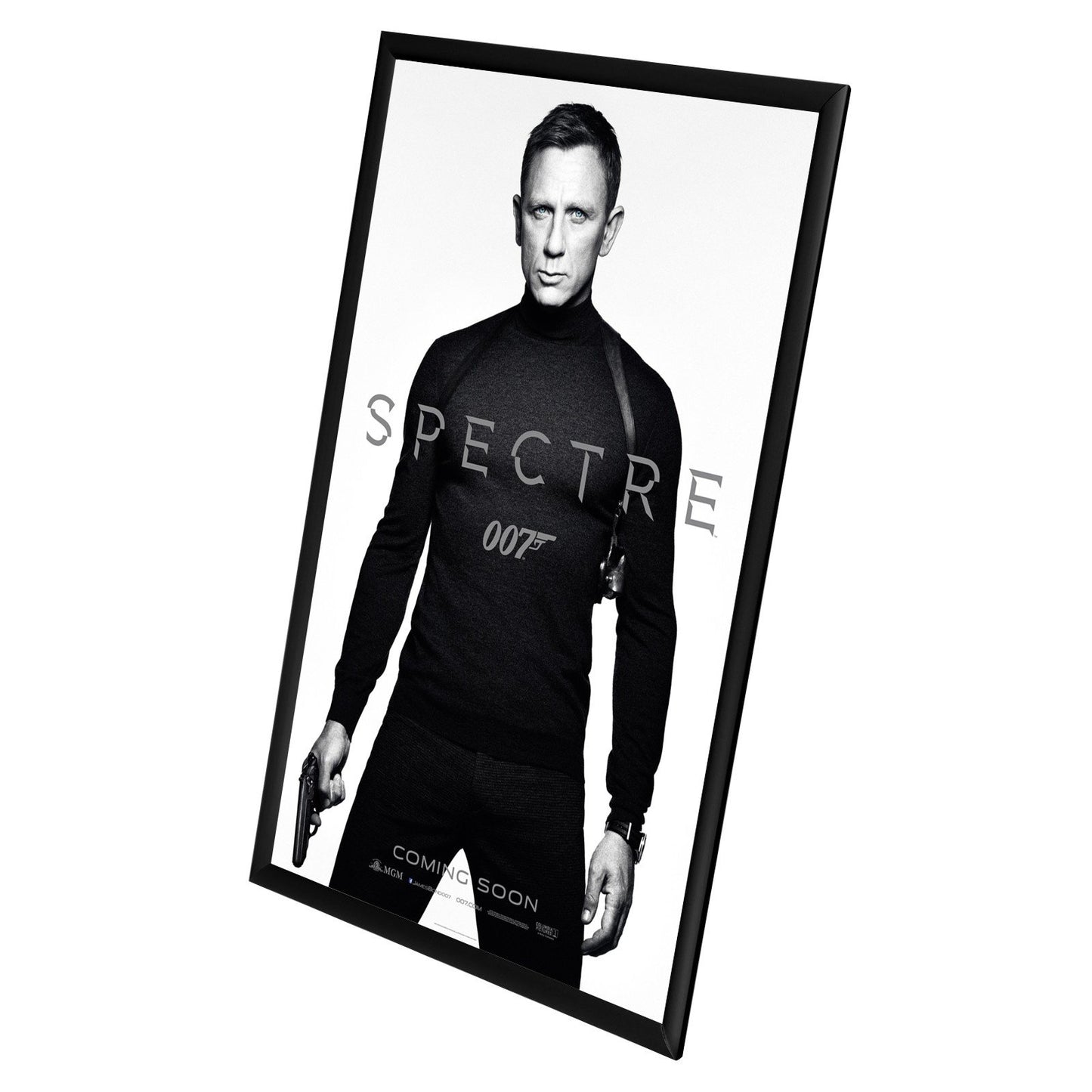 60.96 x 91.44 cm Black Snap Frame - 25MM Profile