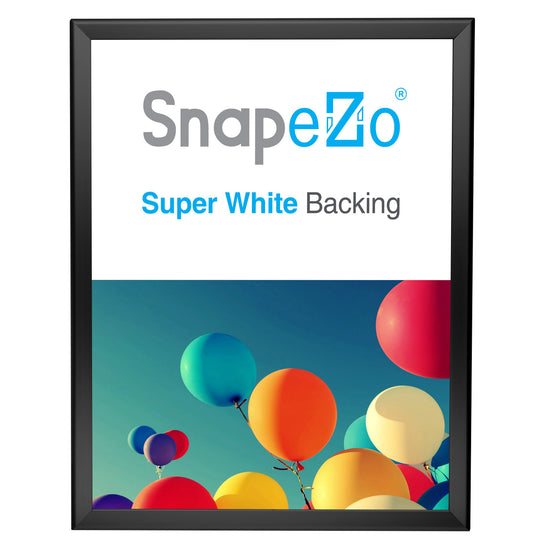 SnapeZo® 100x100 cm Black Snap Frame - 32MM Width Profile