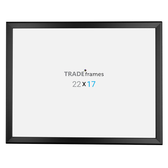 43.18 x 55.88 cm Black Snap Frame - 32MM Profile