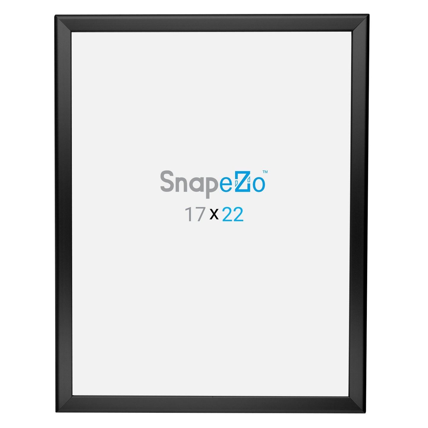 SnapeZo® 43.18 x 55.88 cm Black Snap Frame - 32MM Profile