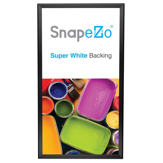 SnapeZo® 30.48 x 60.96 cm Black Snap Frame - 32MM Profile