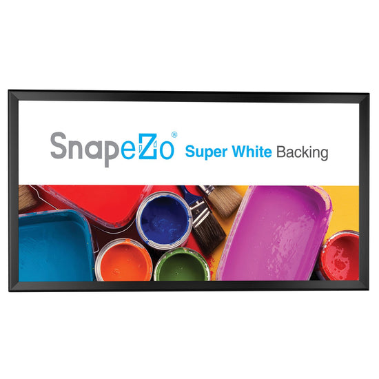 SnapeZo® 30.48 x 60.96 cm Black Snap Frame - 32MM Profile