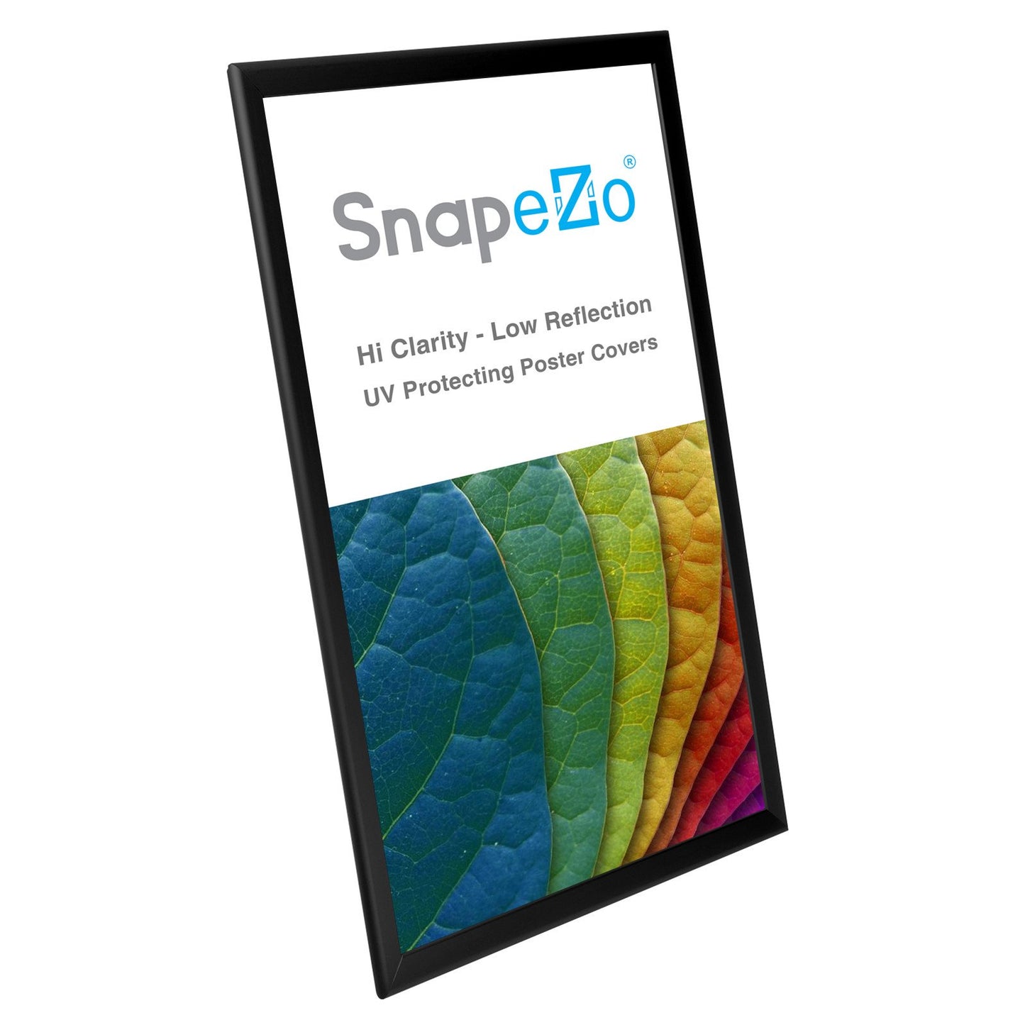 SnapeZo® 30.48 x 60.96 cm Black Snap Frame - 32MM Profile