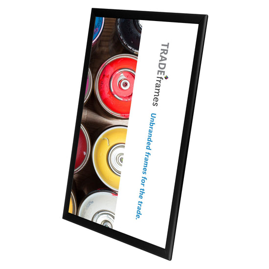 30.48 x 60.96 cm Black Snap Frame - 32MM Profile