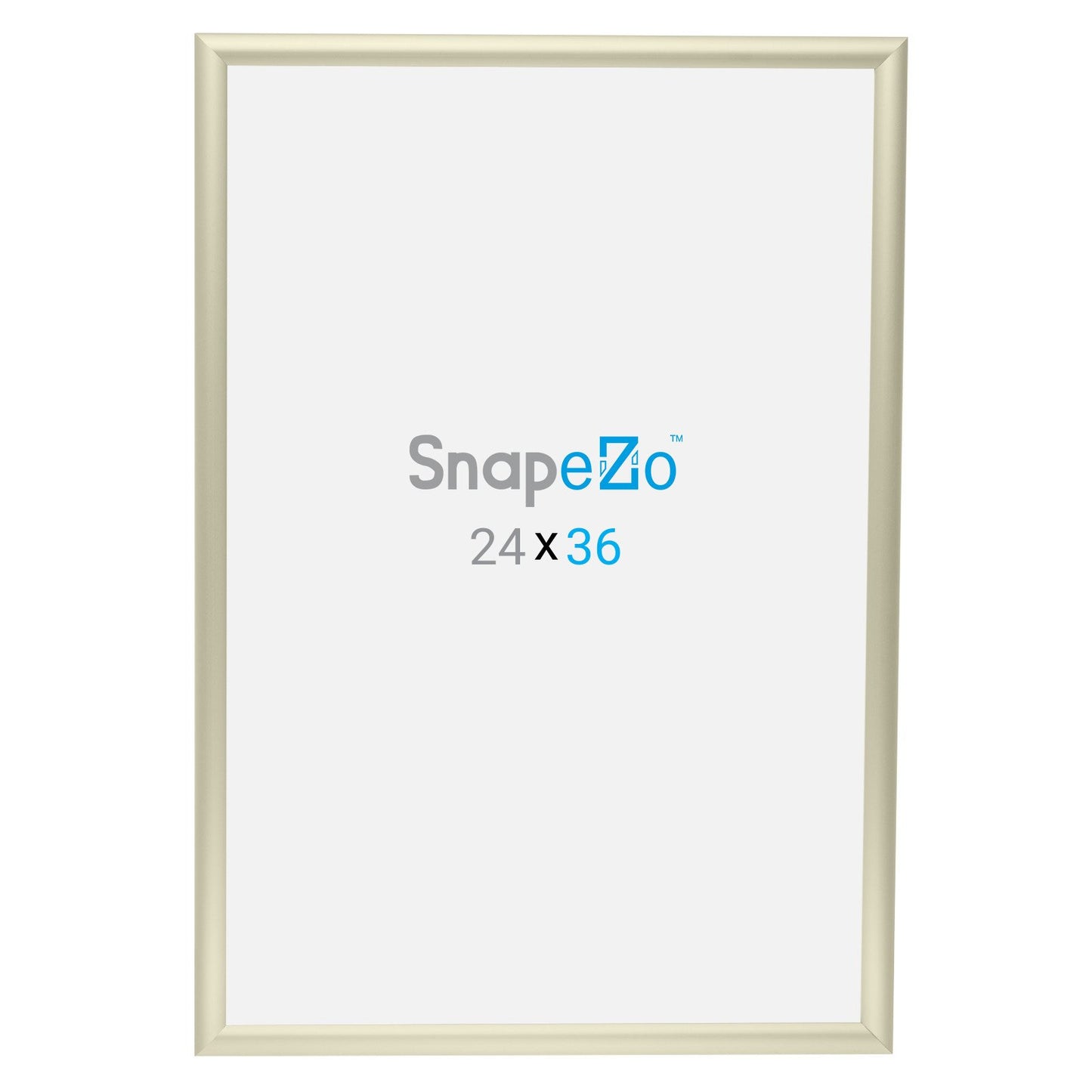 60.96 x 91.44 cm Cream Movie Poster Frame 25MM SnapeZo®