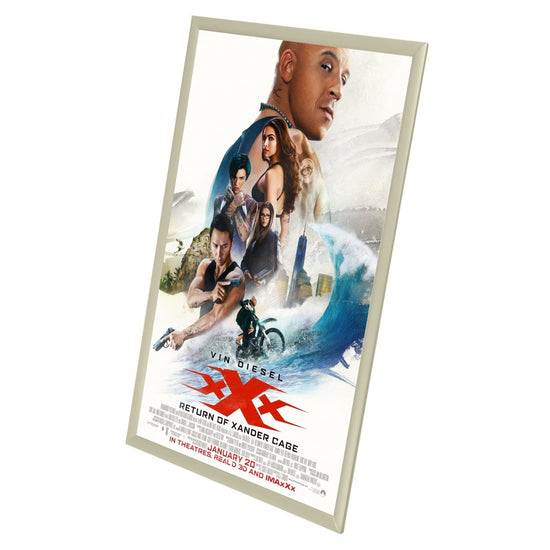 60.96 x 91.44 cm Cream Movie Poster Frame 25MM SnapeZo®