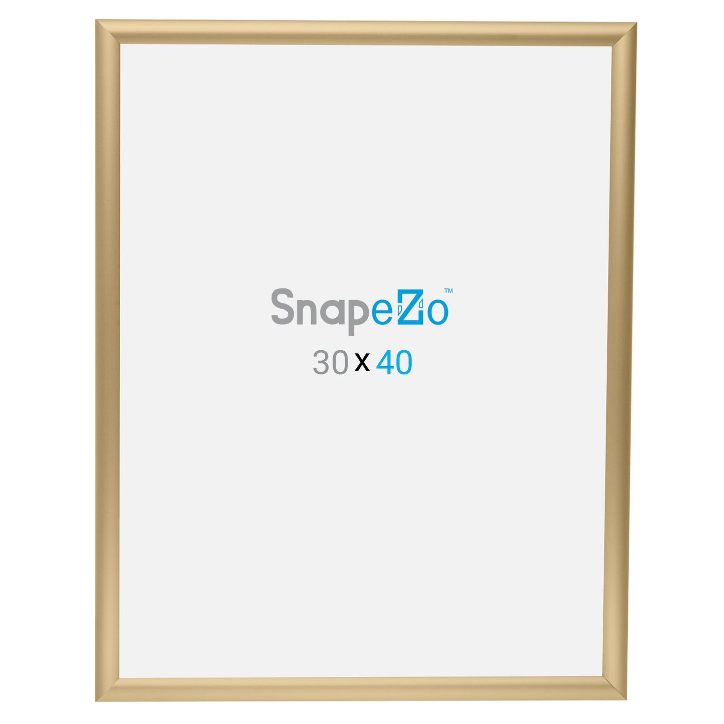 76.20 x 101.60 cm Gold Movie Poster Frame 25MM SnapeZo®