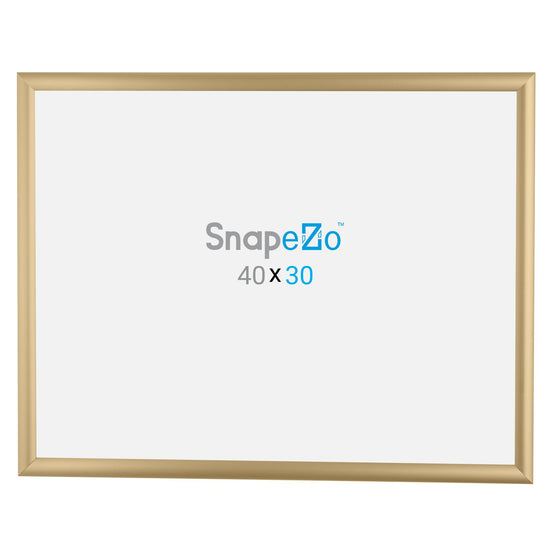 76.20 x 101.60 cm Gold Movie Poster Frame 25MM SnapeZo®