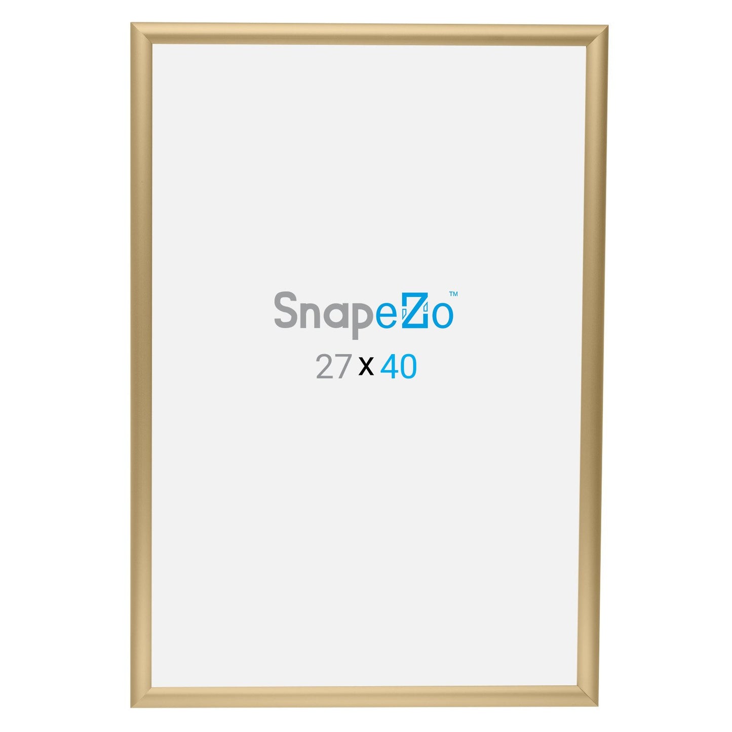 68.58 x 101.60 cm Gold Movie Poster Frame 25MM SnapeZo®