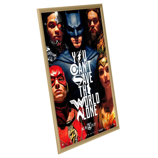 68.58 x 101.60 cm Gold Movie Poster Frame 25MM SnapeZo®