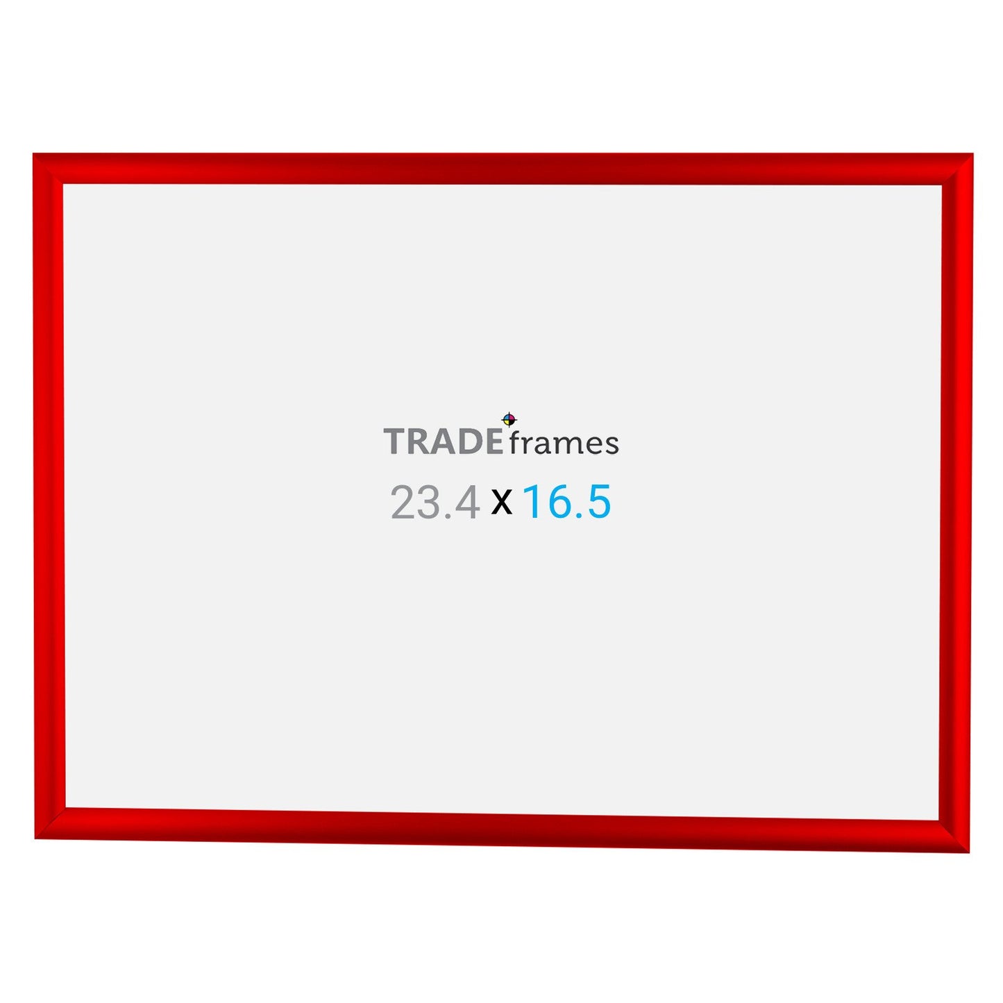 A2 (59.4 x 42 cm) Red Snap Frame - 25MM Profile