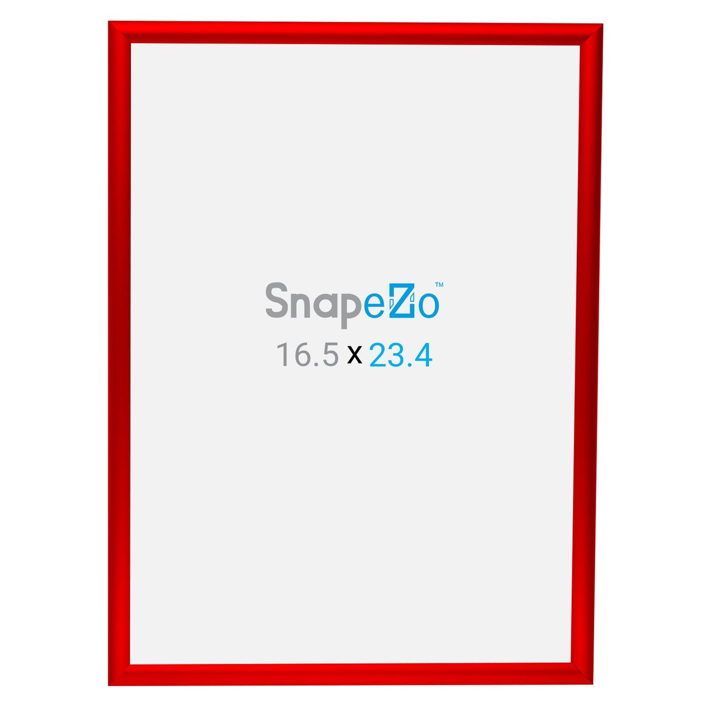 SnapeZo® A2 (59.4 x 42 cm) Red Snap Frame - 25MM Profile