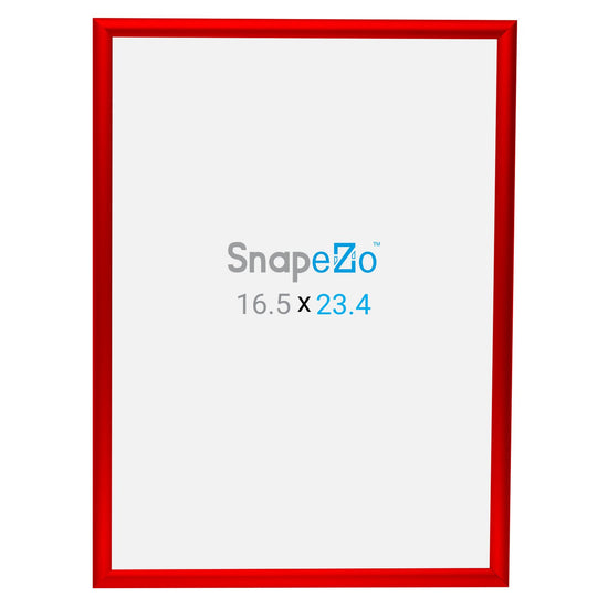 SnapeZo® A2 (59.4 x 42 cm) Red Snap Frame - 25MM Profile