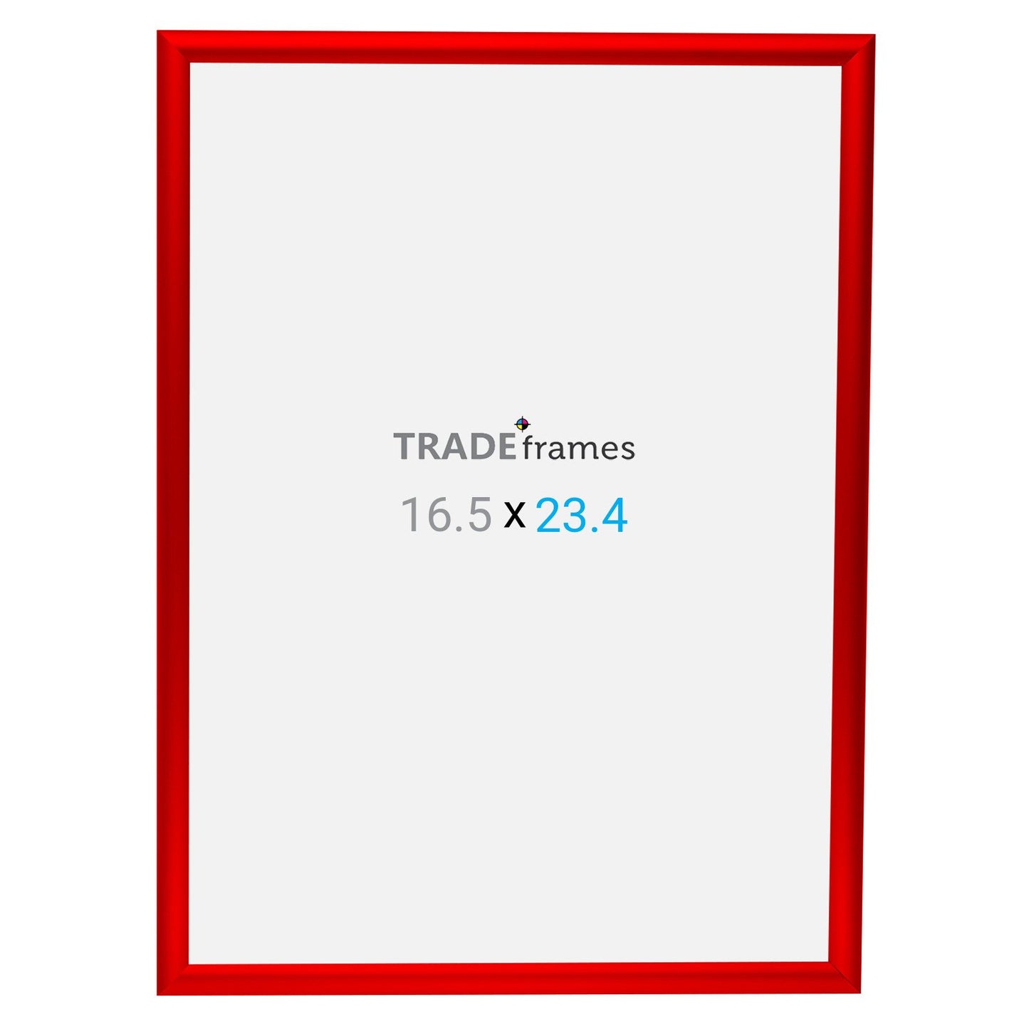 A2 (59.4 x 42 cm) Red Snap Frame - 25MM Profile