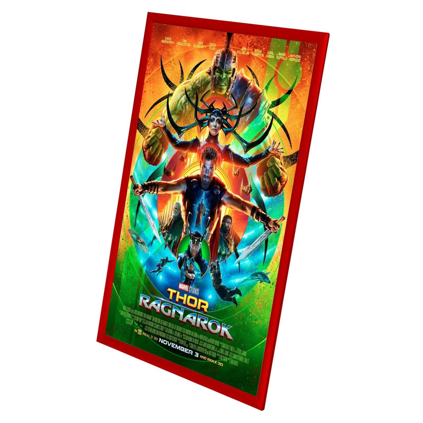 68.58 x 101.60 cm Red Movie Poster Frame 25MM SnapeZo®