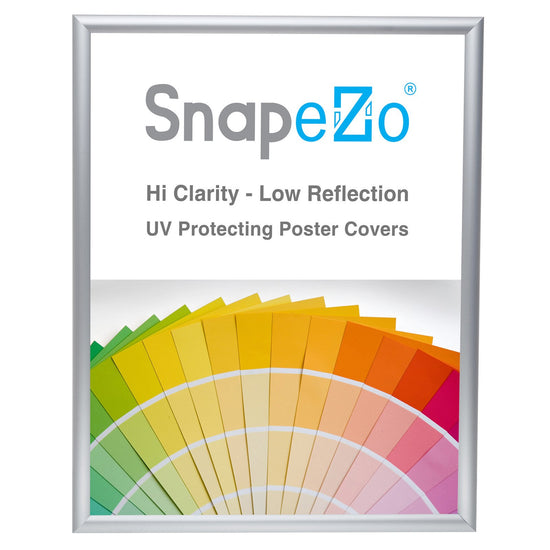 SnapeZo® 43.18 x 55.88 cm Silver Snap Frame - 25MM Profile