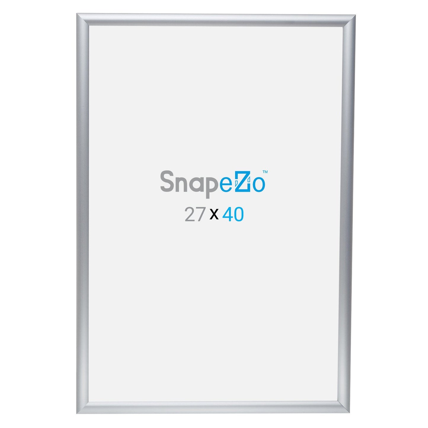 68.58 x 101.60 cm Silver Movie Poster Frame 25MM SnapeZo®