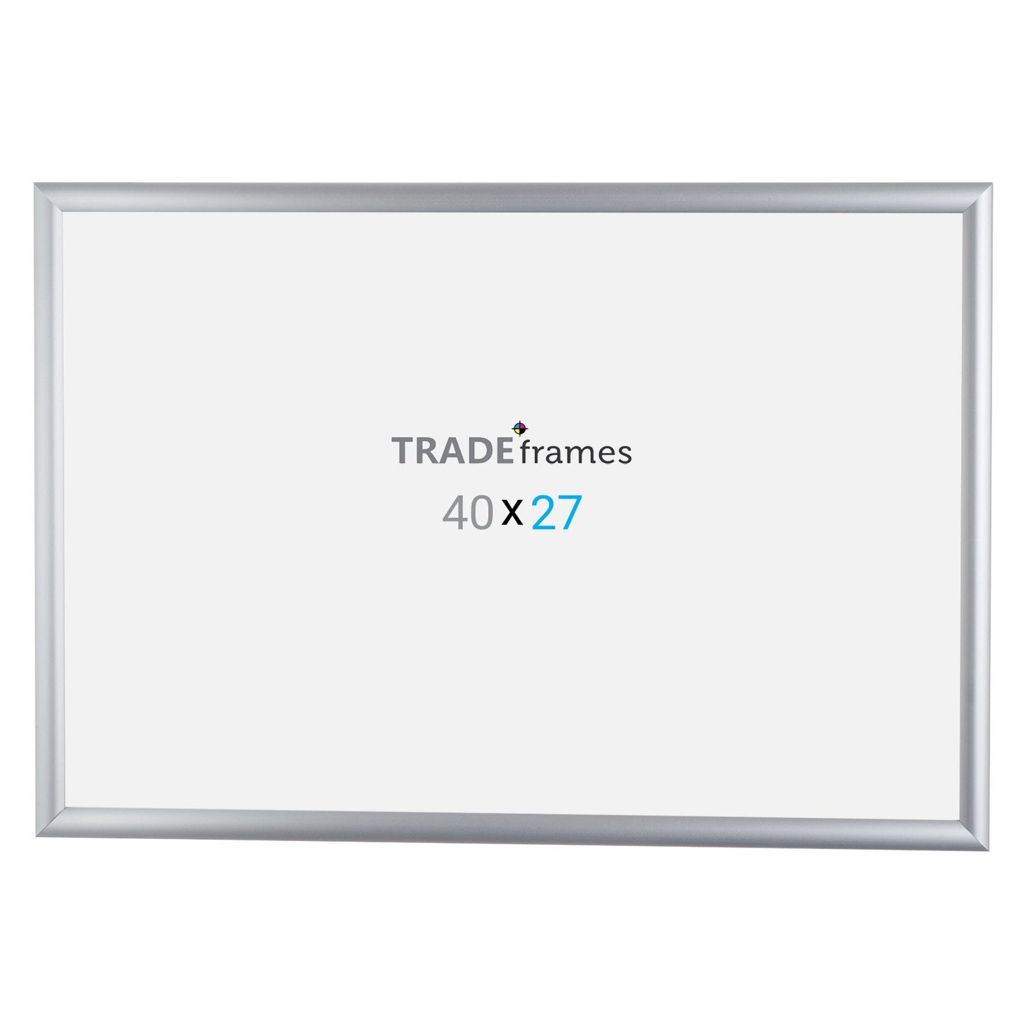 68.58 x 101.60 cm Silver Snap Frame - 25MM