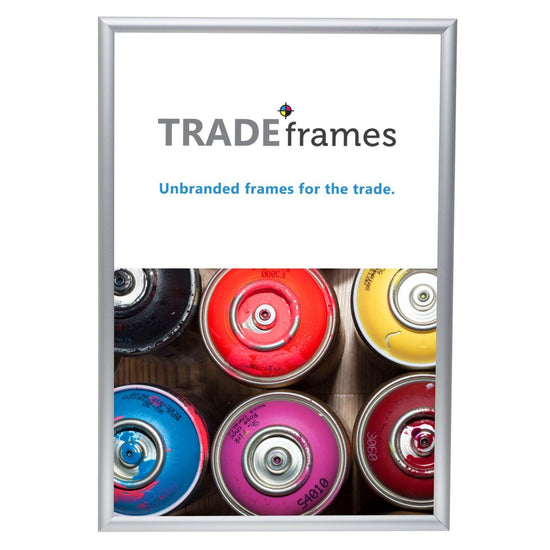 30x40 Silver Snap Frame - 1 Inch