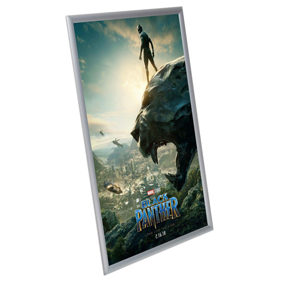 68.58 x 101.60 cm Silver Movie Poster Frame 25MM SnapeZo®