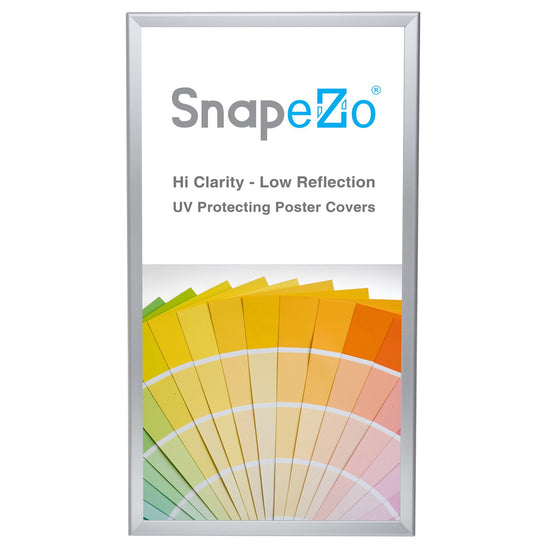 SnapeZo® 30.48 x 60.96 cm Silver Snap Frame - 32MM Profile