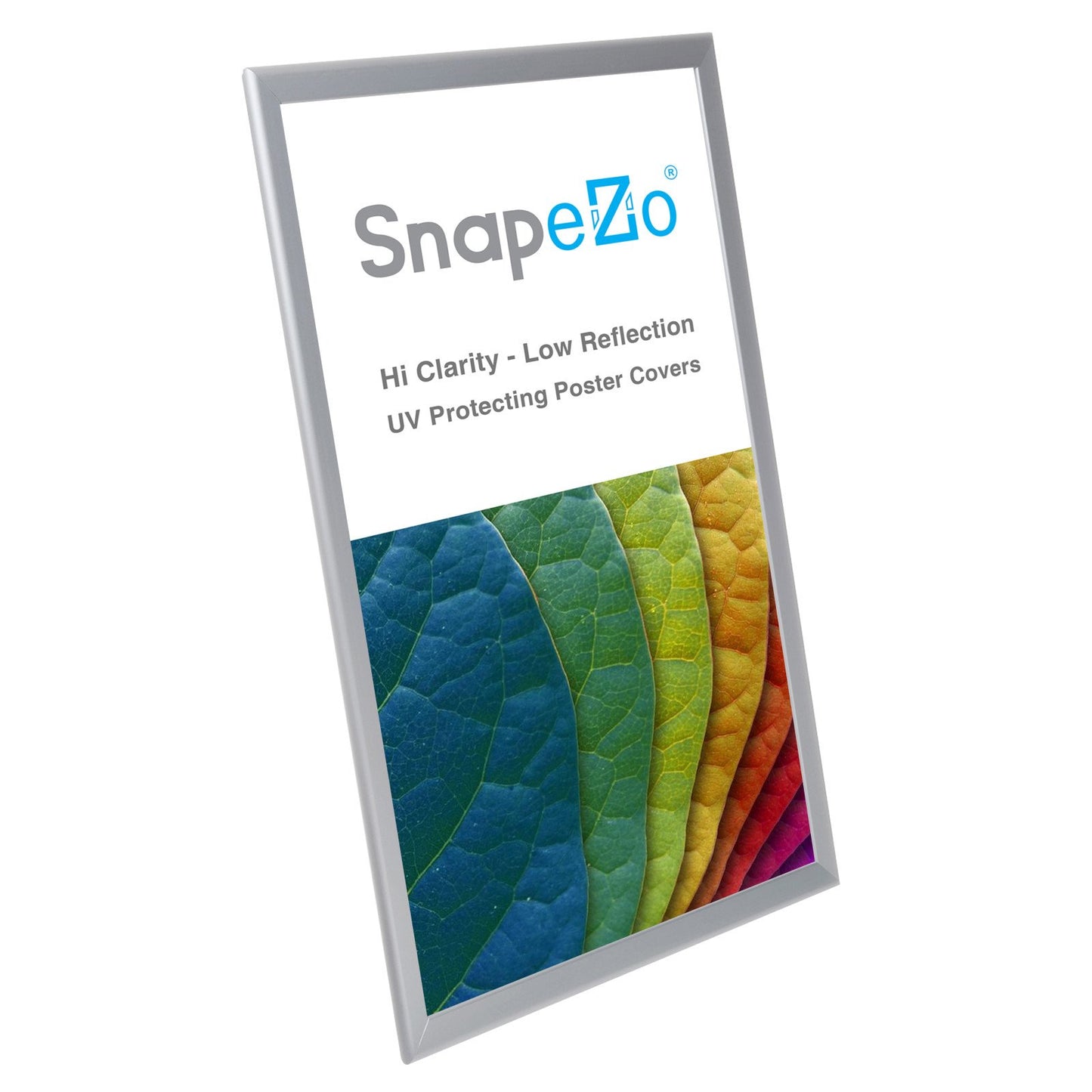 SnapeZo® 30.48 x 60.96 cm Silver Snap Frame - 32MM Profile