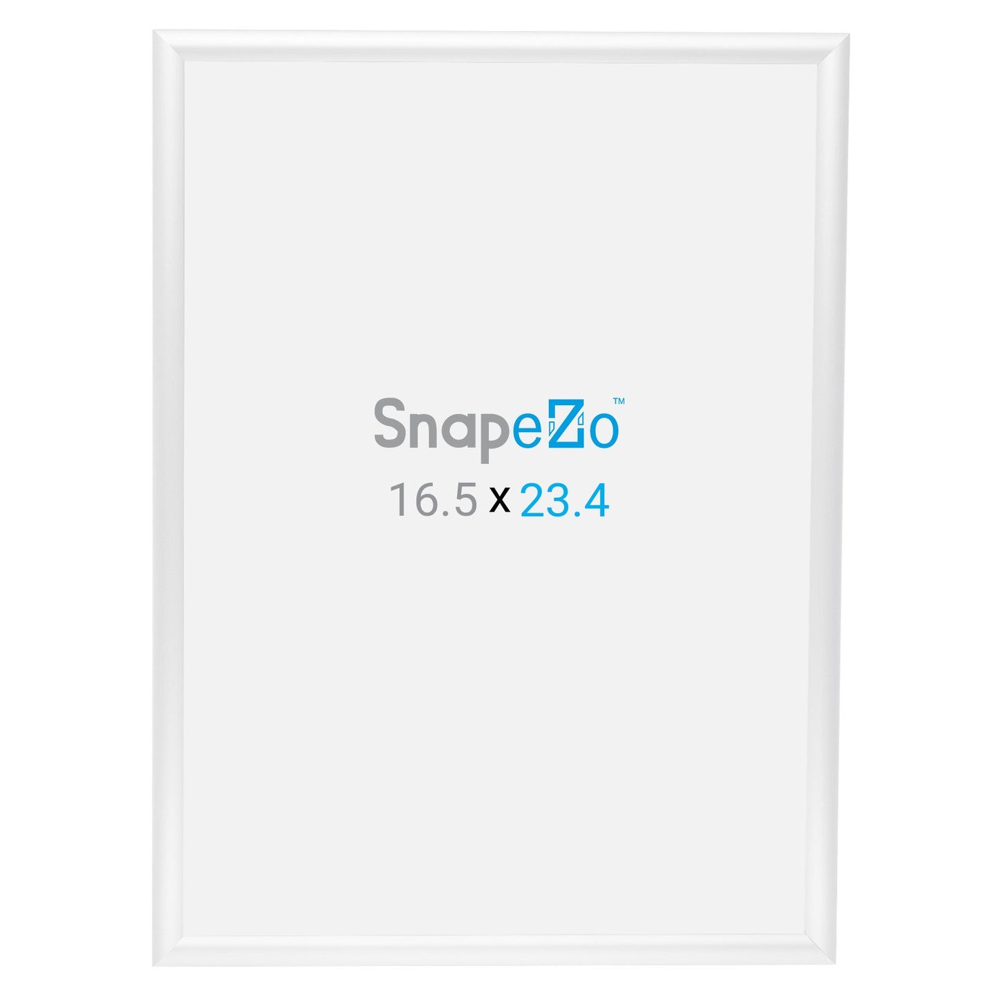 SnapeZo® A2 (59.4 x 42 cm) White Snap Frame - 25MM Profile