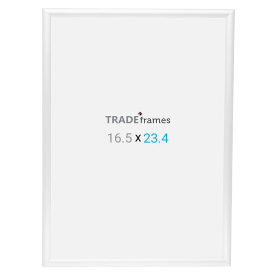 A2 (59.4 x 42 cm) White Snap Frame - 25MM Profile