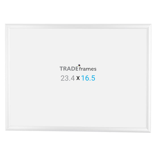 A2 (59.4 x 42 cm) White Snap Frame - 25MM Profile