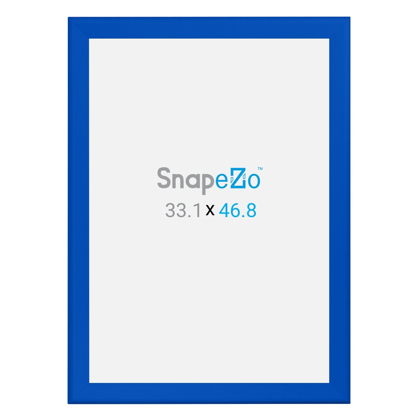 A0 (118.9 x 84.1 cm) Blue Poster Frame 44MM SnapeZo®