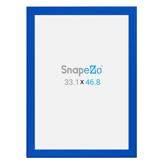 A0 (118.9 x 84.1 cm) Blue Poster Frame 44MM SnapeZo®