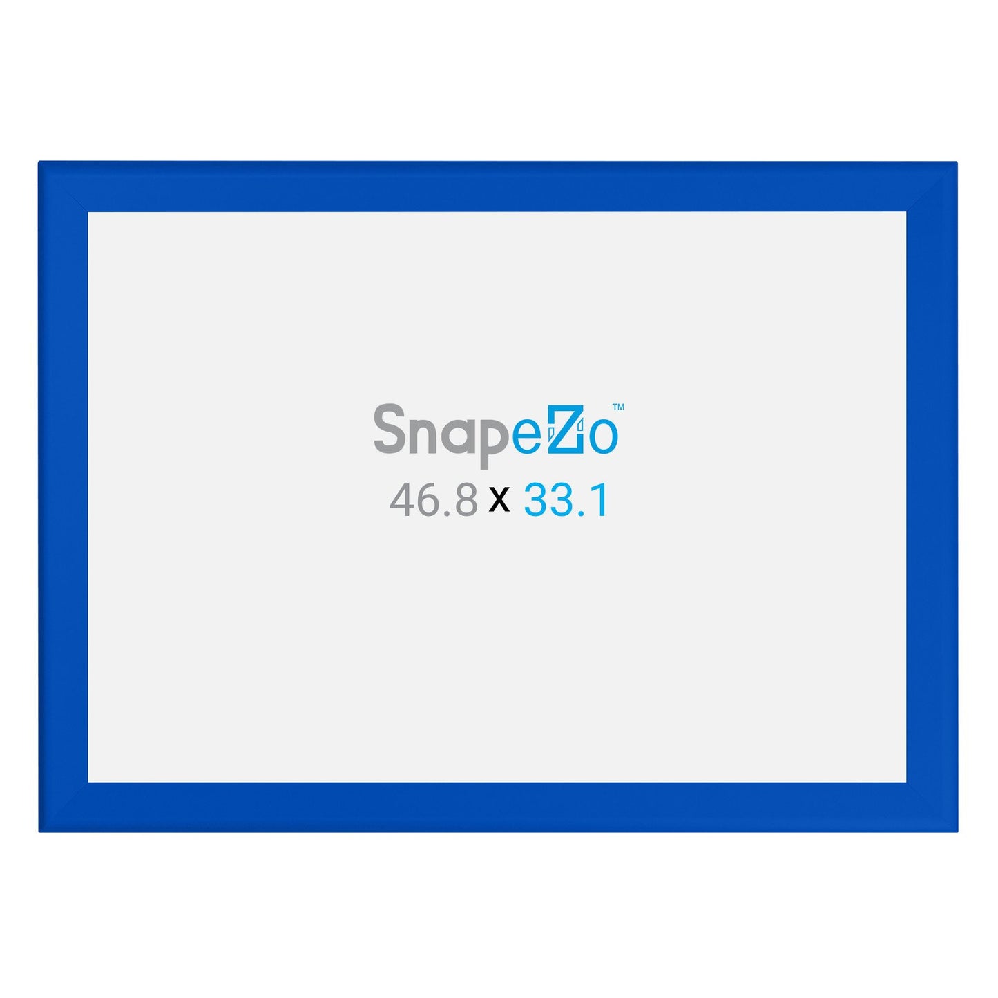 A0 (118.9 x 84.1 cm) Blue Poster Frame 44MM SnapeZo®