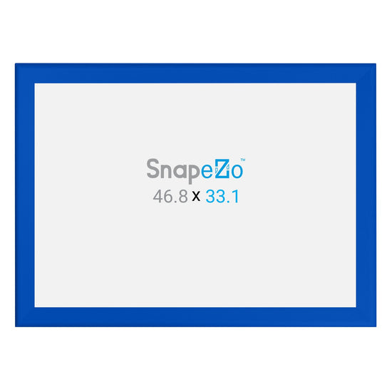 A0 (118.9 x 84.1 cm) Blue Poster Frame 44MM SnapeZo®