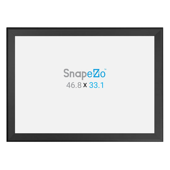 A0 (118.9 x 84.1 cm) Schwarzer Filmplakatrahmen 44 mm SnapeZo®