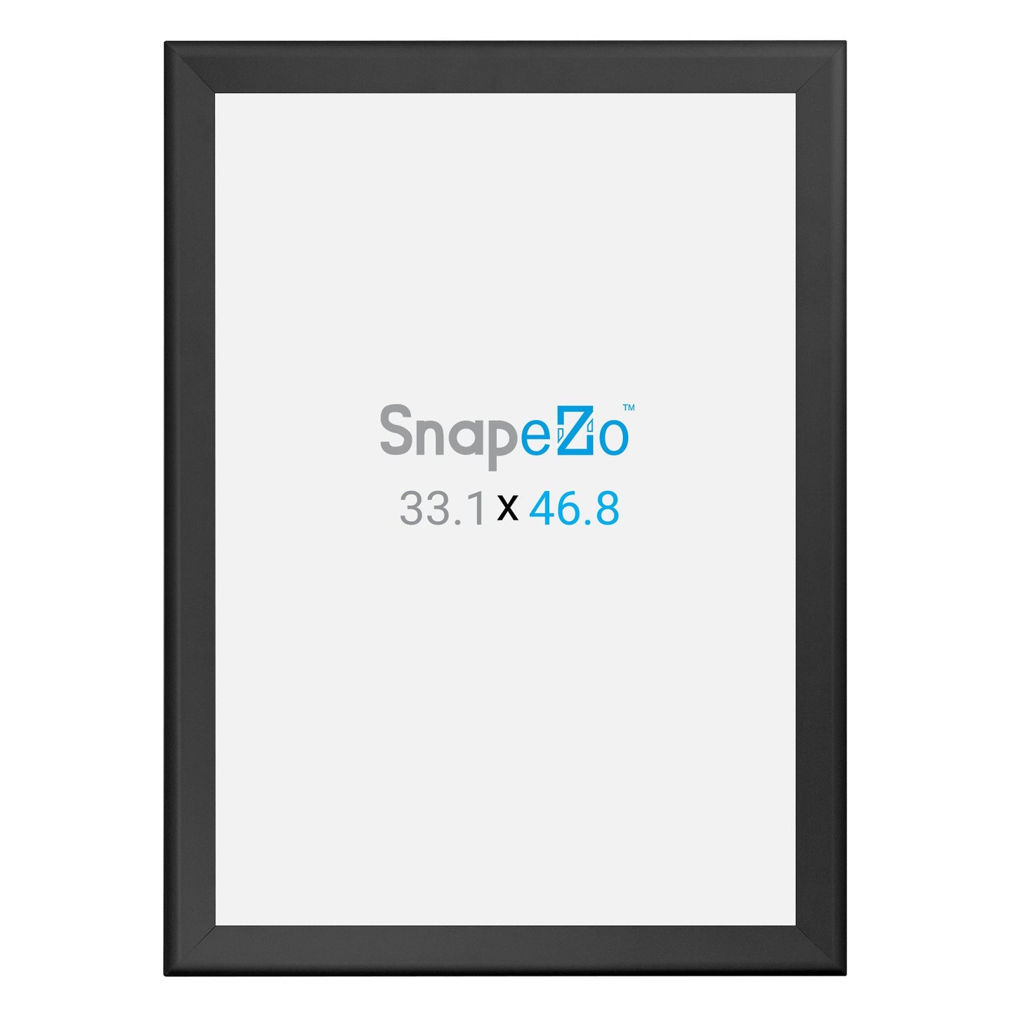 A0 (118.9 x 84.1 cm) Schwarzer Filmplakatrahmen 44 mm SnapeZo®