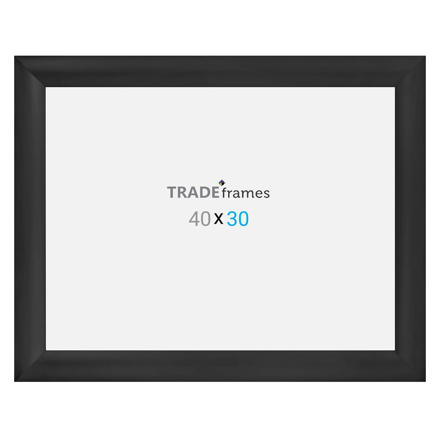 30x40 Black Snap Frame - 55MM