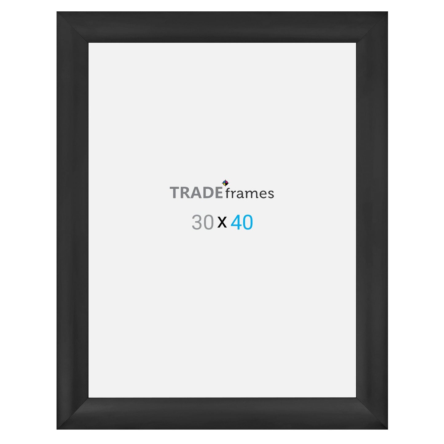 30x40 Black Snap Frame - 55MM