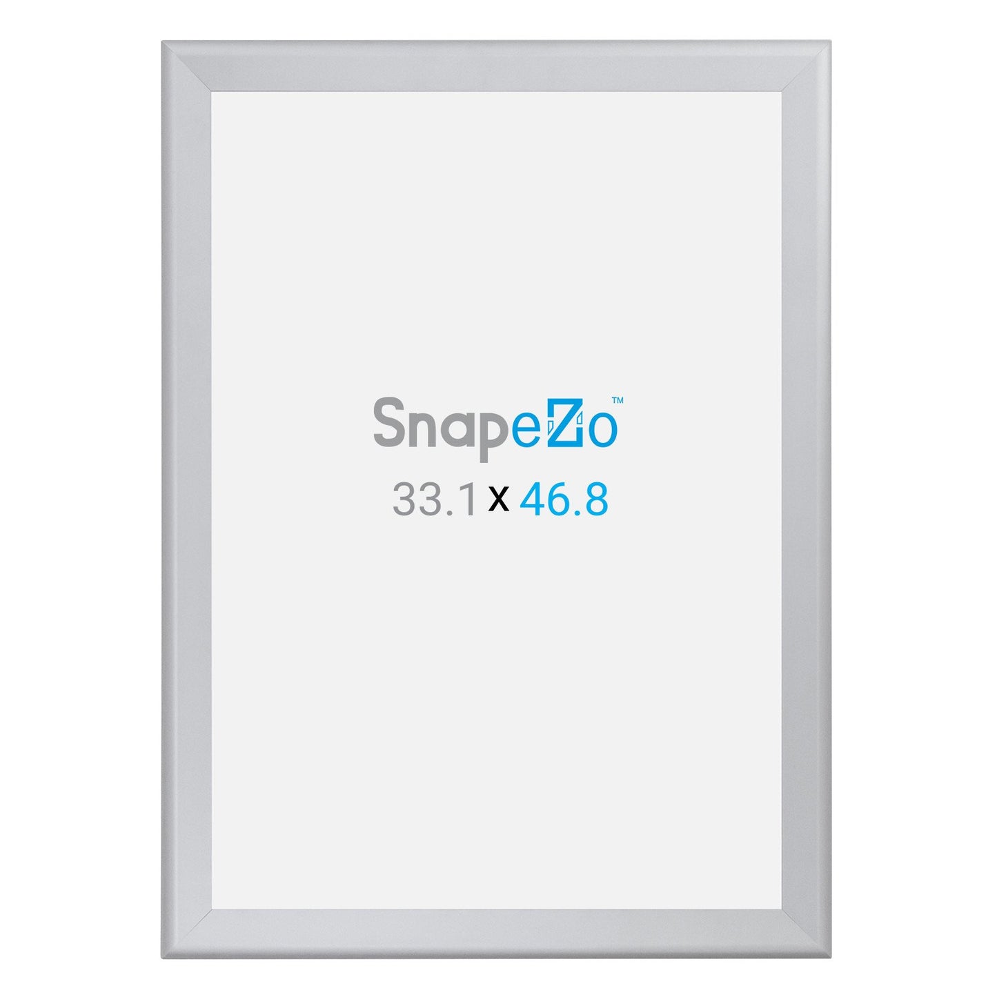 A0 (118.9 x 84.1 cm) Silberner Filmplakatrahmen 44MM SnapeZo®