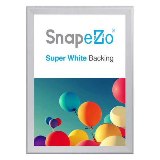 A0 (118.9 x 84.1 cm) Silver Poster Frame 44MM SnapeZo®