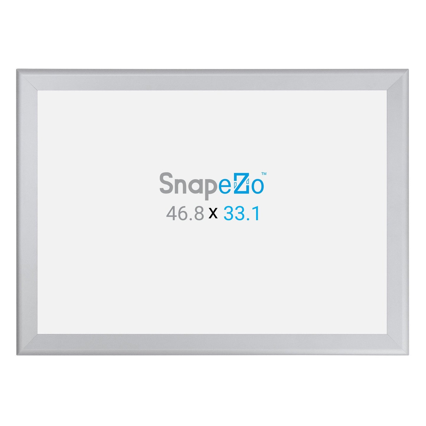 A0 (118.9 x 84.1 cm) Silberner Filmplakatrahmen 44MM SnapeZo®