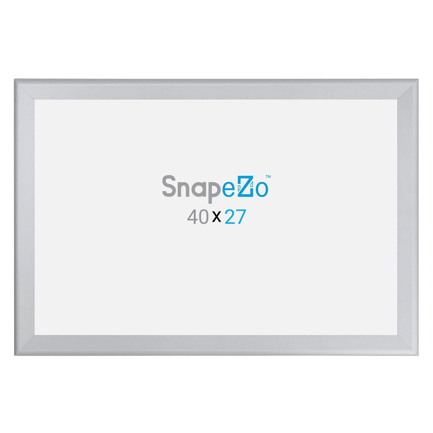 68.58 x 101.60 cm Silver Movie Poster Frame 44MM SnapeZo®