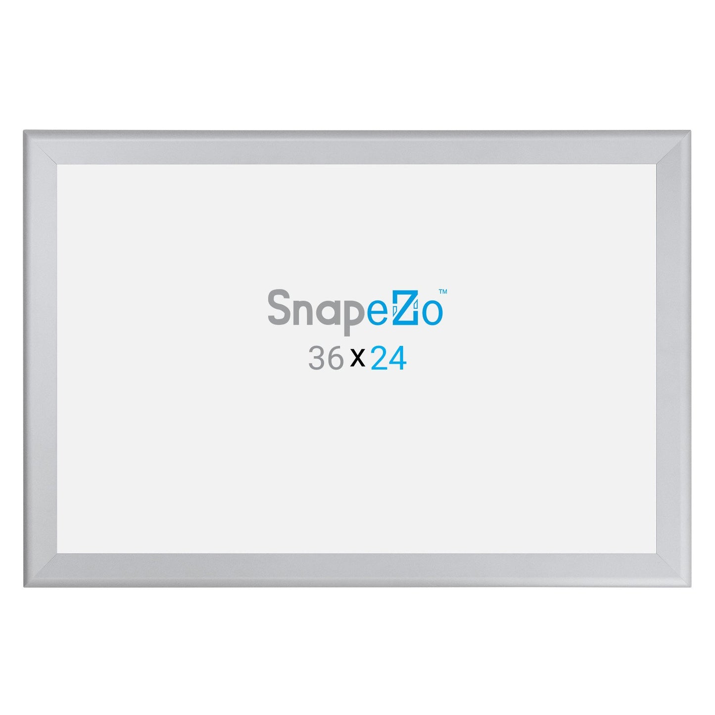 60.96 x 91.44 cm Silver Movie Poster Frame 44MM SnapeZo®