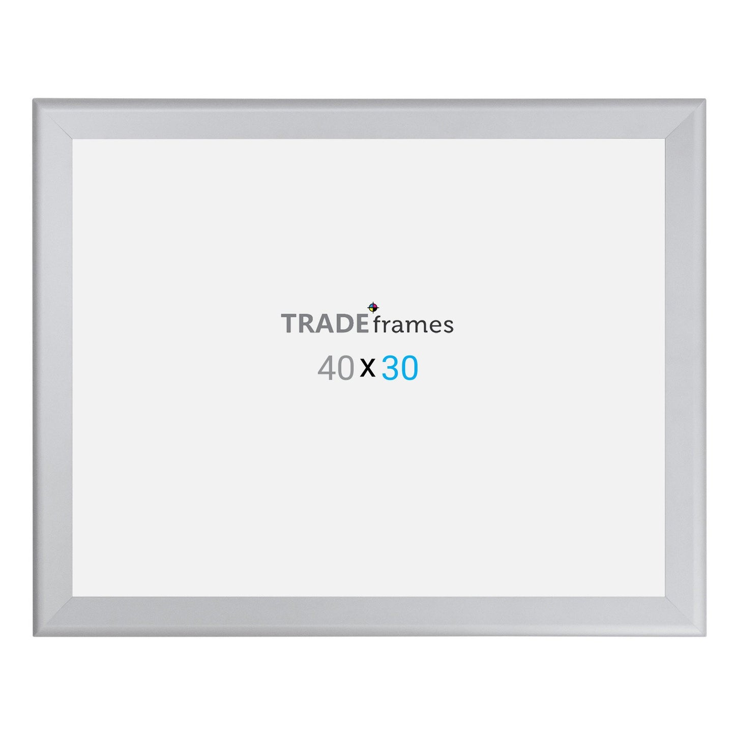 30x40 Silver Movie Poster Frame 44MM