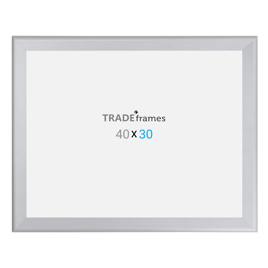 30x40 Silver Movie Poster Frame 44MM