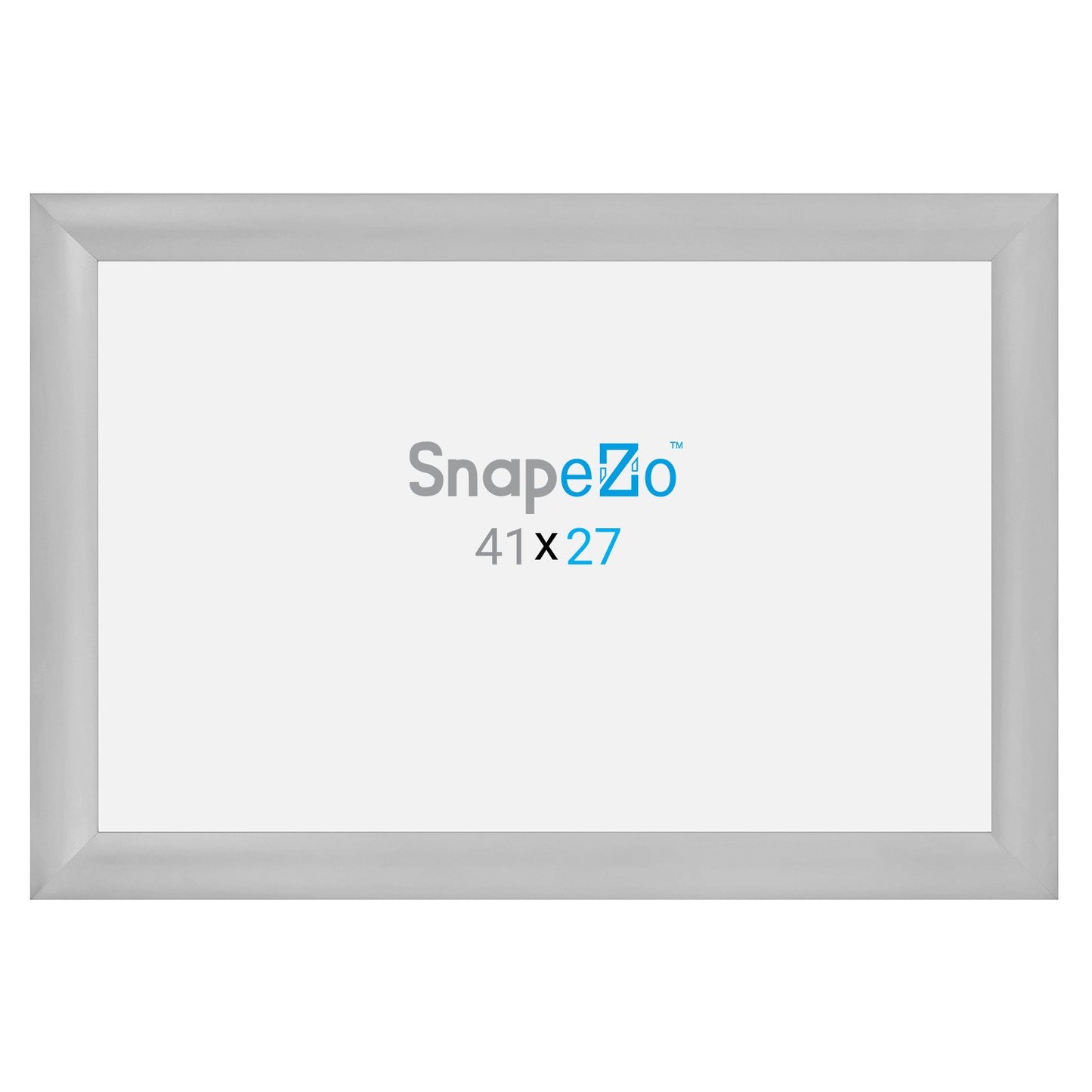 68.58 x 104.14 cm Silver Movie Poster Frame 55MM SnapeZo®