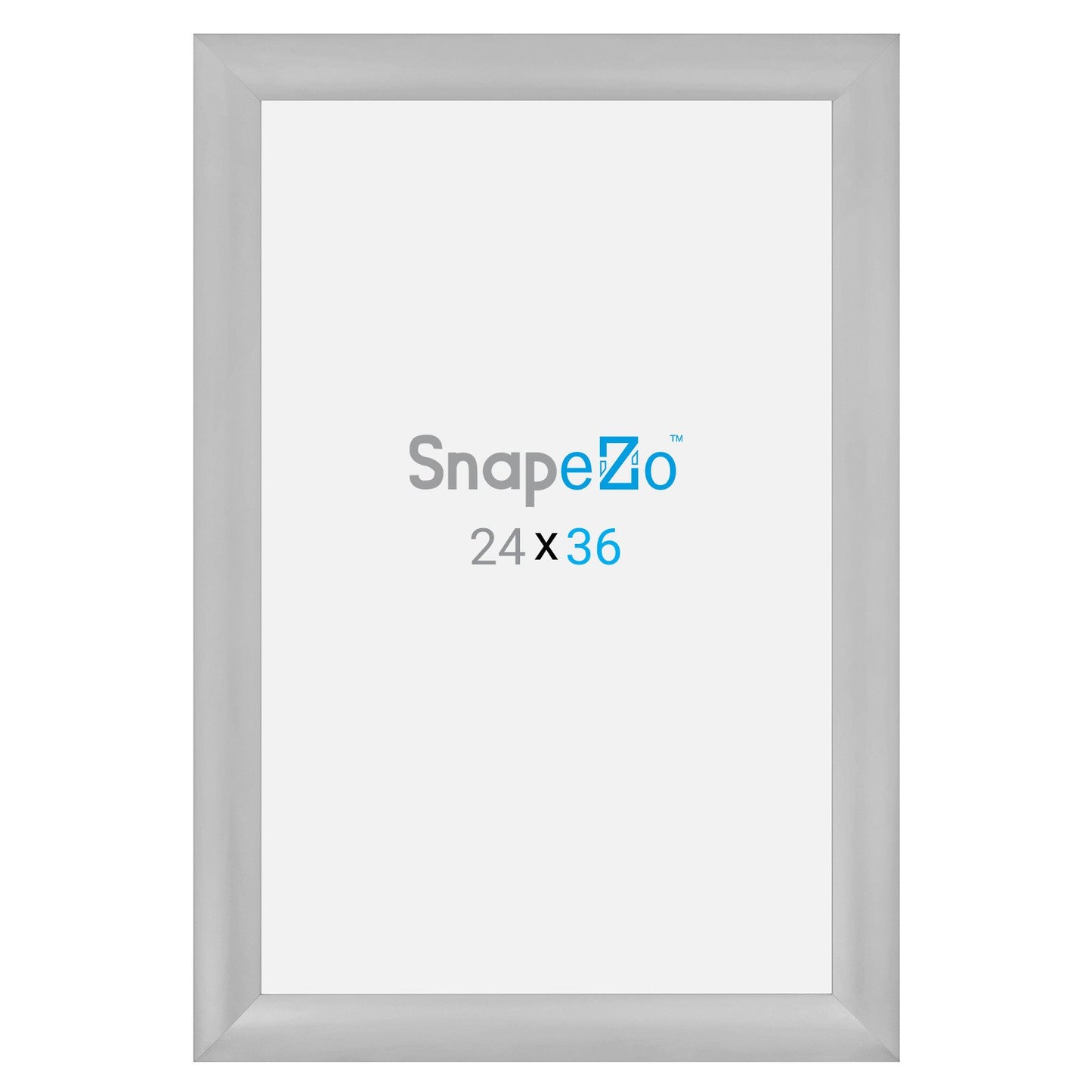 60.96 x 91.44 cm Silver Movie Poster Frame 55MM SnapeZo®